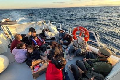 Bodrum’da 24 düzensiz göçmen yakalandı, 19’u kurtarıldı