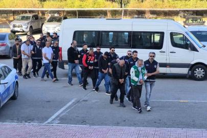 Bodrum’da 9 şüpheli tutuklandı