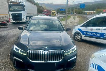 Bozüyük’te aracında ikiz plaka kullanan şahısa 50 bin 834 TL para cezası