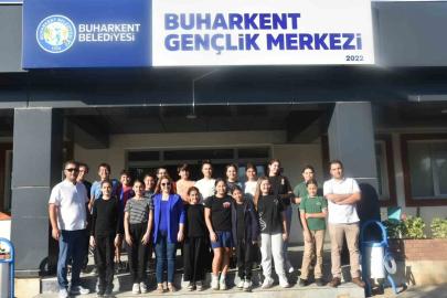 Buharkent’in enerjisi Gençlik Merkezi’nde yükseliyor