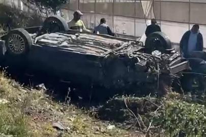 Burdur’da 2 otomobil kafa kafaya çarpıştı: 3 yaralı