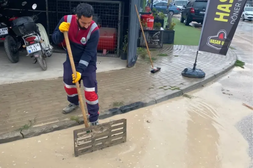 Bursa İnegöl'den rögar temizliklerine destek
