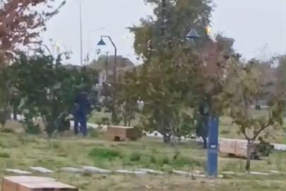 Bursa Soğanlı Millet Bahçesi'nde tepki çeken görüntüler