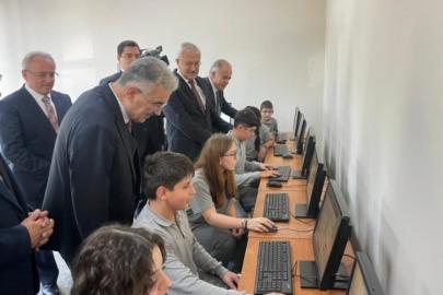 Bursa'nın dağ ilçelerindeki okullara büyük sevinç