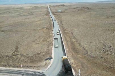 Büyükşehir Belediyesi 4 kilometrelik yolu yeniledi