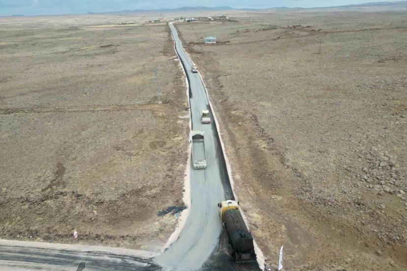 Büyükşehir Belediyesi 4 kilometrelik yolu yeniledi