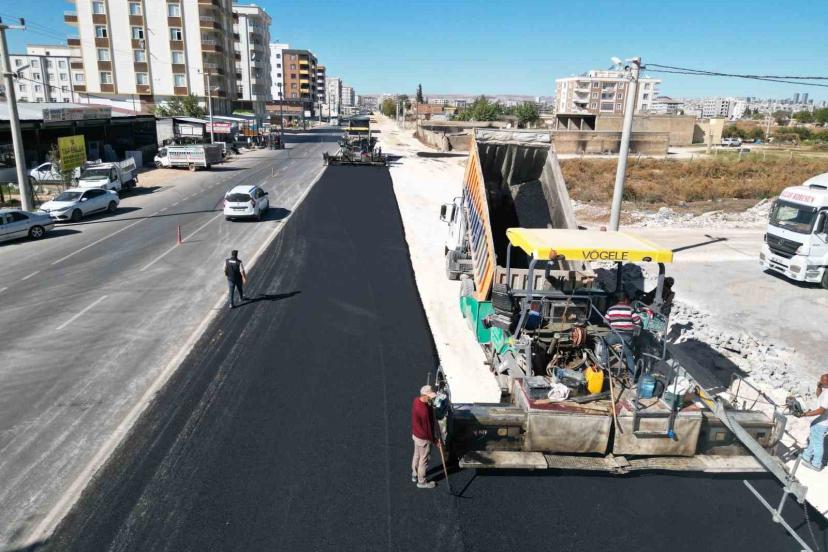 Büyükşehir Belediyesi’nden yol genişleteme çalışması