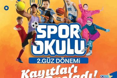 Büyükşehirin spor okullarında 2. güz dönemi kayıtları başladı
