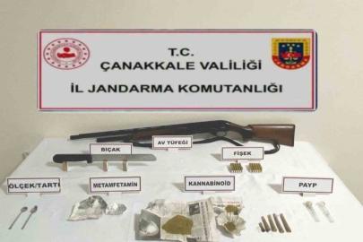 Çanakkale’de uyuşturucu operasyonu: 4 tutuklama