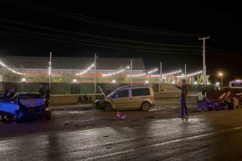 Çankırı’da zincirleme trafik kazası: 9 yaralı
