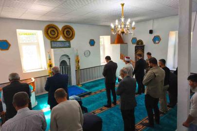 Çemişgezek’te onarımı tamamlanan cami, yeniden ibadete açıldı
