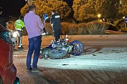 Çeşme’de korkunç kaza: Motosiklet sürücüsü hayatını kaybetti