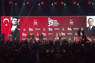 CHP’nin 39. Olağan İstanbul İl Kongresi düzenleniyor