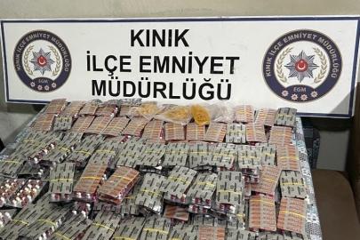 Çiftlik evinde binlerce hapla yakalandı