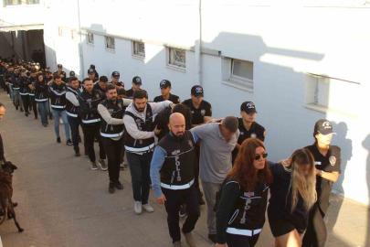Cinayetlere karışan "Bayğaralar" çetesinde 96 şüpheli tutuklandı