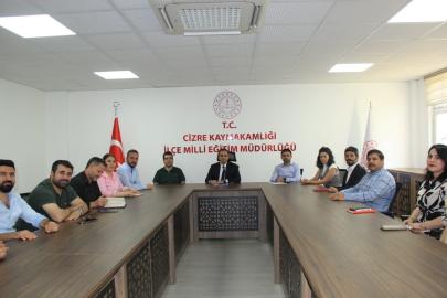 Cizre’de özel öğretim kurs değerlendirme toplantısı