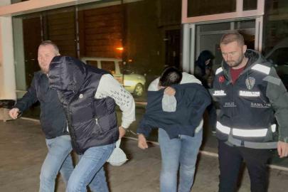 Çöp konteynerinde uyuşturucu teslimatına 6 tutuklama