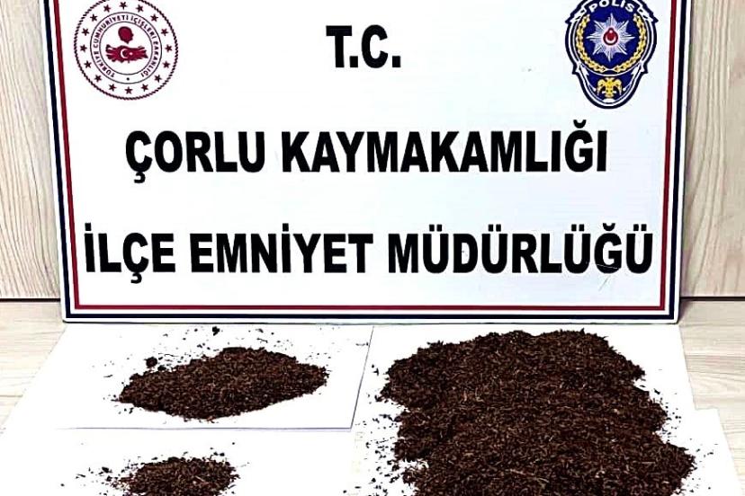 Çorlu’da uyuşturucu operasyonu: 1 tutuklama