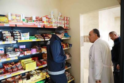 Çorum’da zabıta ekiplerinden okul kantinlerine denetim