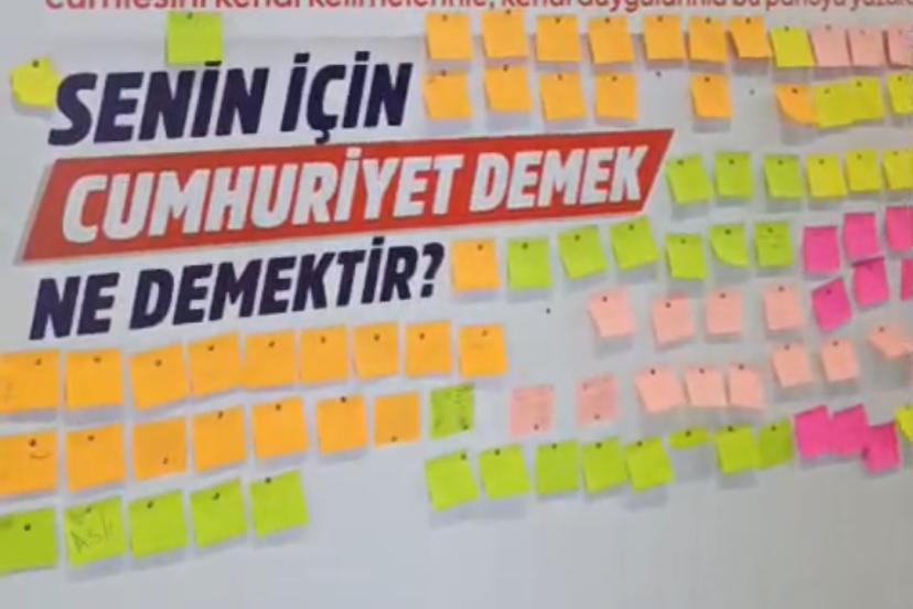 "Cumhuriyet demek" kampanyasına ilgi büyüyor