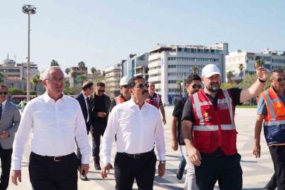 Depremde zarar gören İskenderun sahili yeniden hayat buluyor