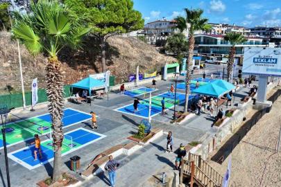 Didim’deki spor etkinliği renkli anlara sahne oldu