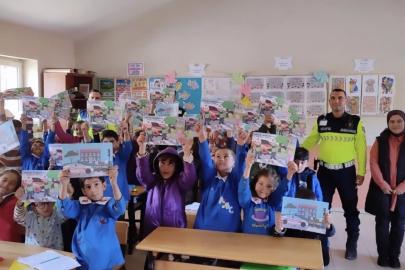 Diyadin’de jandarmadan öğrencilere trafik eğitimi