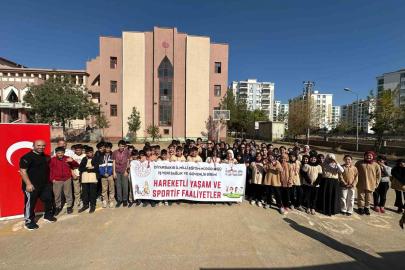 Diyarbakır’da 29 Ekim Cumhuriyet Bayramı lazer run yarışması düzenlendi