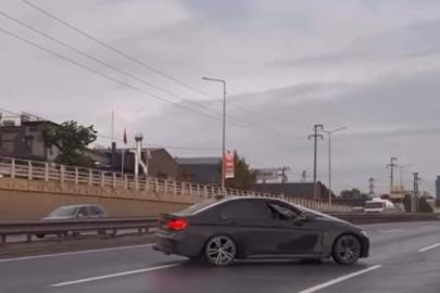 Düğün konvoyunda drift atan magandaya ceza yağdı