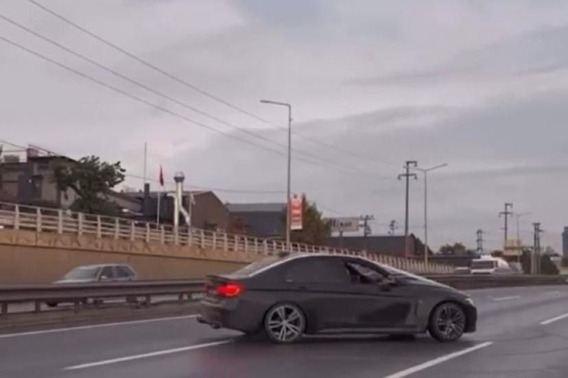 Düğün konvoyunda drift atan magandaya ceza yağdı