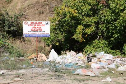 Duyarsız vatandaşlar uyarı tabelalarına aldırış etmedi
