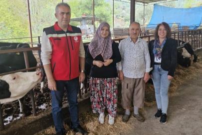 Efelerli kadın çiftçi kendi işletmesini kurdu