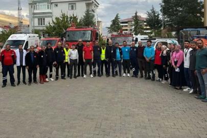 Elazığ’da hastanede yangın tatbikatı