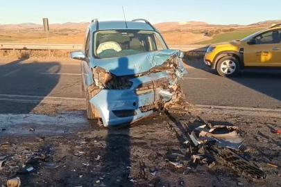 Elazığ’da trafik kazası: 1 yaralı