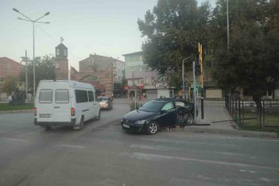 Elazığ’da trafik kazası: 1 yaralı