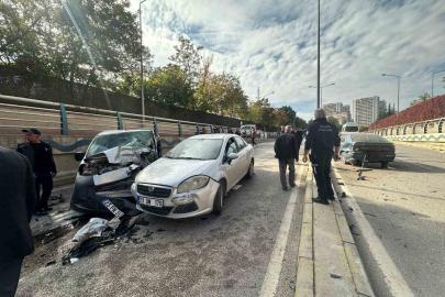 Elazığ’daki zincirleme trafik kazası: 1 ölü, 4 yaralı