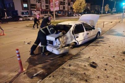 Erzincan’da iki otomobil çarpıştı, 1 kişi yaralandı