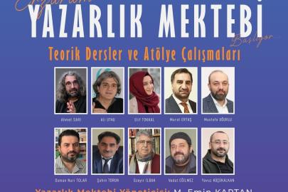 Erzurum Yazarlık Mektebine başvurular başlıyor