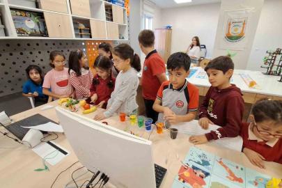 Esentepe Gençlik Merkezinde çocuklar teknolojiyle buluşuyor