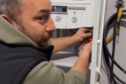 Faciada hayatını kaybeden babadan geriye bu görüntüler kaldı