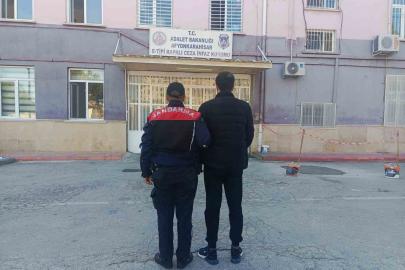Farklı suçlardan 20 yıl hapis cezasıyla aranan şahsı jandarma yakaladı