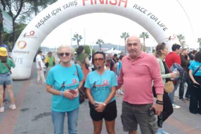 Fethiye’de kanser hastaları için koştular