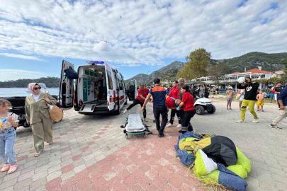 Fethiye’de yamaç paraşütleri havada çarpıştı: 3 yaralı