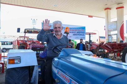 Gaziantep Büyükşehir’den çiftçiye 18 milyon 392 bin 300 litre mazot desteği