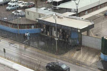 Gaziantep’te sağanak ve dolu etkili oldu