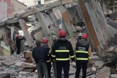 Gebze’de bina çöktü: Çok sayıda ekip sevk edildi