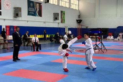 Genç sporcular hünerlerini sergiledi