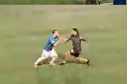 Halı saha maçı kavgayla bitti