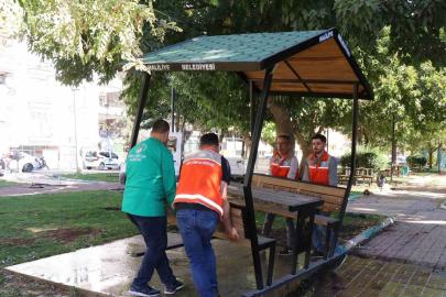 Haliliye Belediyesi ilçedeki parkları yeniliyor