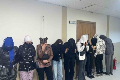 Hatay’da 12 aparta fuhuş denetimi yapıldı